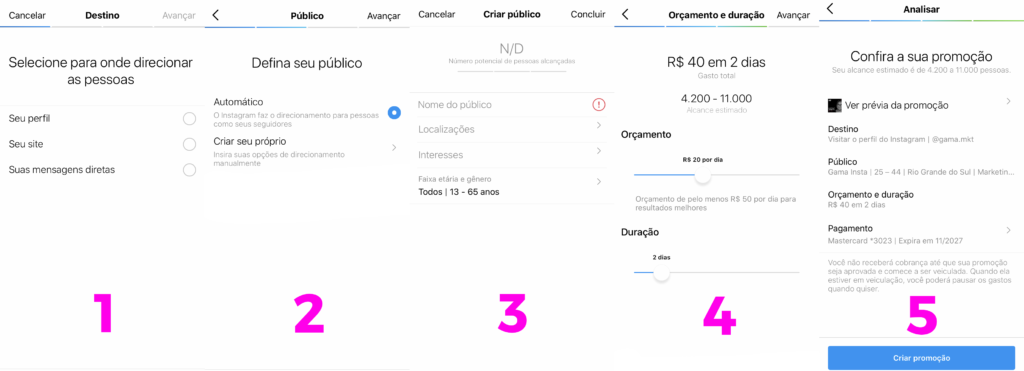 como turbinar publicação no Instagram, em 5 passos